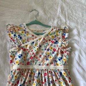 Tea collection mini floral kimono dress like new size 8